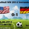 Einschaltquoten & Fernsehquoten zur WM: Deutschland gegen USA