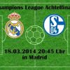 Fußball heute Ergebnisse (3:1): Champions League Real Madrid – FC Schalke 04