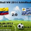 Fußball heute: Kolumbien – Uruguay 2:0 WM-Ergebnis