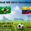 ARD Livestream – Brasilien gegen Kolumbien 2:1