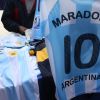 Messi und Maradona im Vergleich