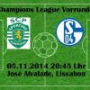 Fußball heute *** Sporting Lissabon – Schalke 04 4:2 * Vorbericht, Aufstellung, Live im ZDF heute