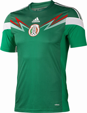Mexico 2014 World Cup Home Kit (2)
