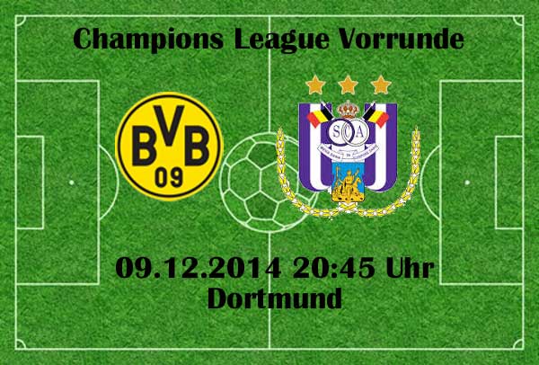 Fußball heute - der Spielplan der Champions League