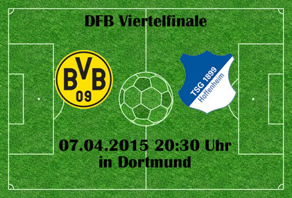 ARD-ZDF Livestream: Fußball heute DFB-Pokal * BVB gegen Hoffenheim im Free-TV, Radio & Liveticker