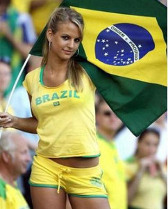 Brasilien Fans