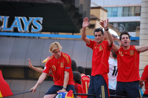 Spanien mit Fernando Torres