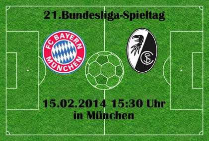 Fußball heute: Bundesliga 21.Spieltag
