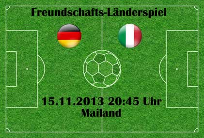 Deutschland - Italien 2013